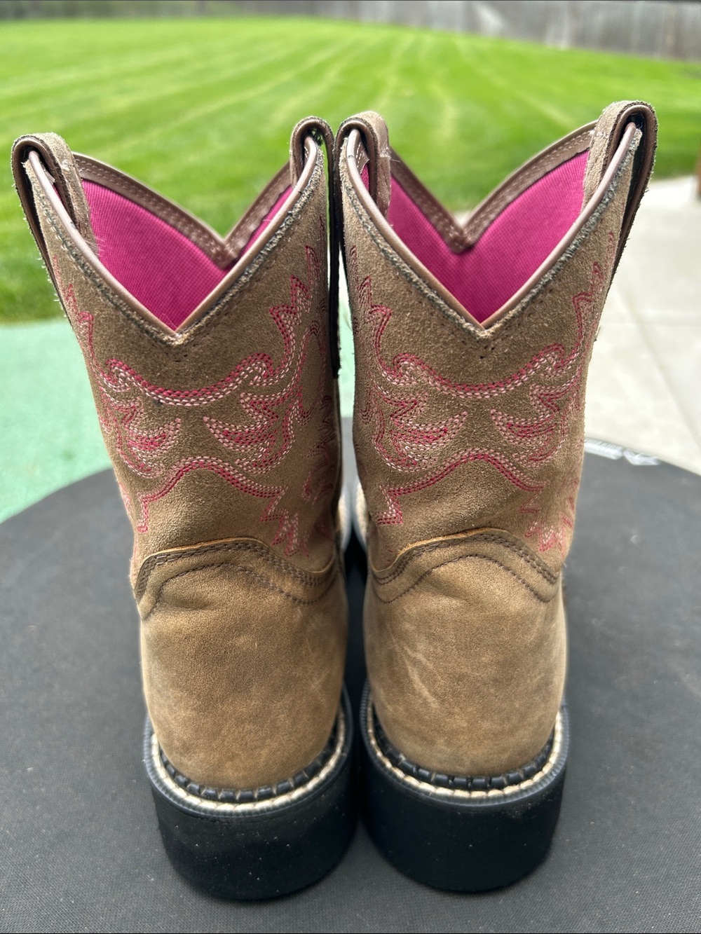 Ariat Fatbaby cowgirl boots sz 6.5 - Picture 4 of 6